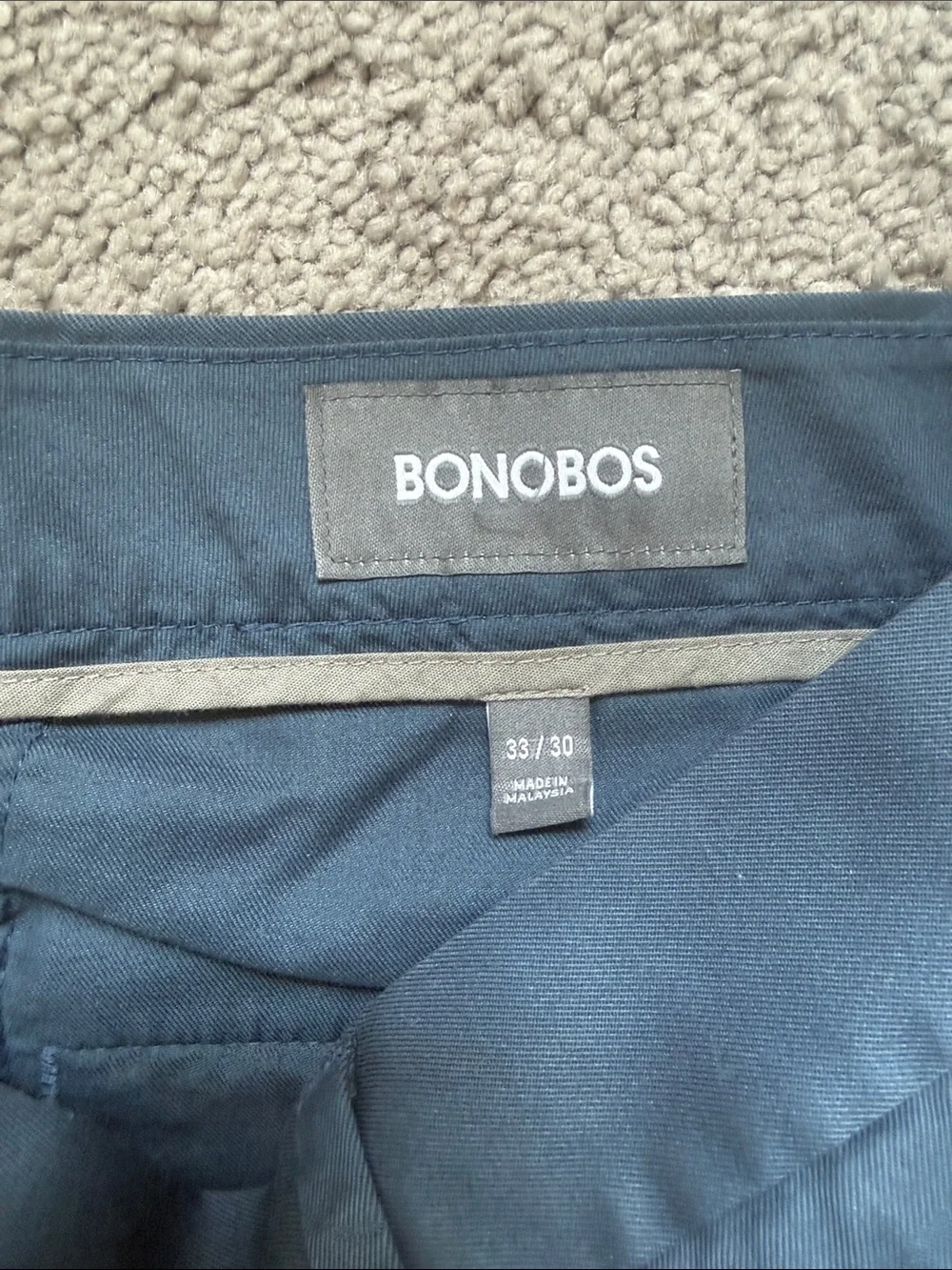 Bonobos Weekday Warrior- Slate Blue Men's Dress Pants - Tailored